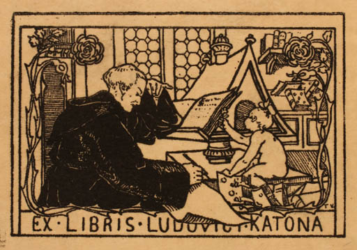 Exlibris by ? Unbekannt from Unknown for Ludovici Katona - Jugend 