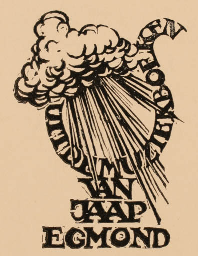 Exlibris by ? Unbekannt from Unknown for Jaap Egmond - 