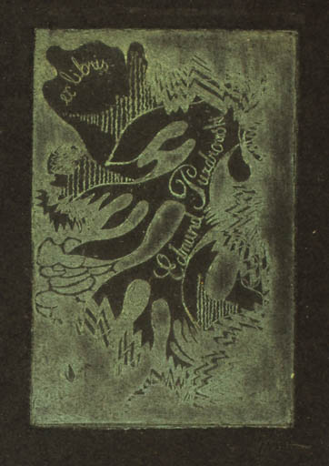 Exlibris by Grazina Didelyte from Lithuania for ? ? - Abstract 