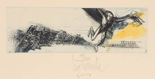 Exlibris by Regina Franke from Germany for Lutz & Ingrid Grösel - 