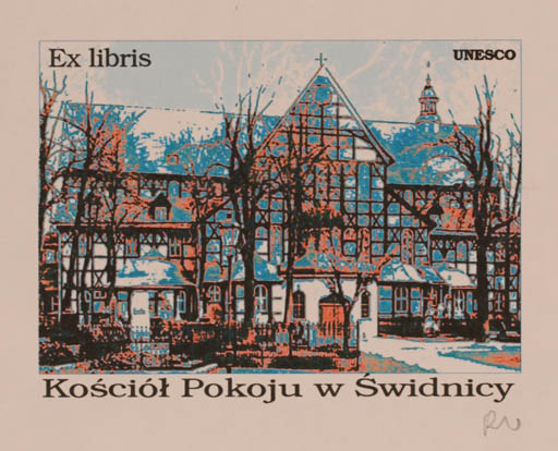 Exlibris by Rajmund Aszkowski from Poland for ? ? - Architecture 