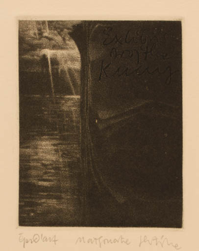 Exlibris by Maygorzata Holowka from Poland for ? ? - 
