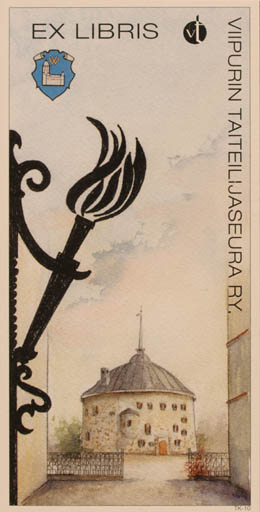 Exlibris by Martti Tapani Kiippa from Finland for ? ? - Church 