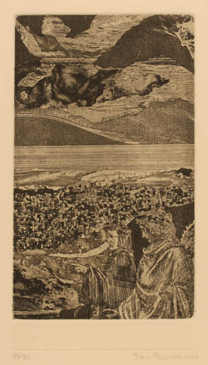 Exlibris by Toni Pecoraro from Italy for ? ? - 