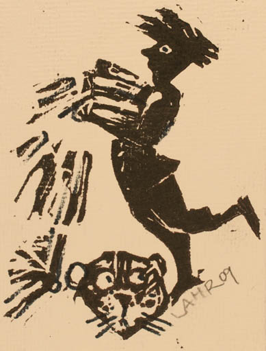 Exlibris by Gerhard Lahr from Germany for ? ? - 