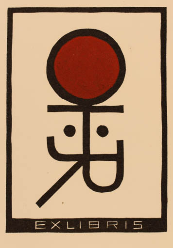 Exlibris by Bent Pedersen from Denmark for Jørgen Lindhardt Rasmussen - 