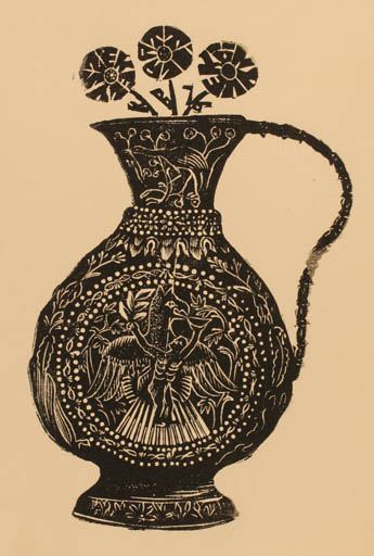 Exlibris by Kosa Balint from Romania for ? K. B. - 