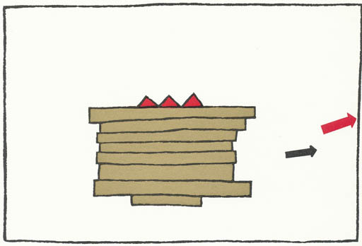 Exlibris by Cees Andriessen from Netherland for Klaus & Inge Rödel - Abstract 