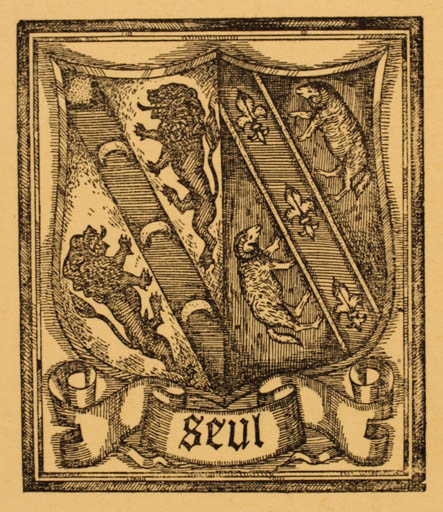 Exlibris by ? Unbekannt from Unknown for ? Seul - Heraldry 