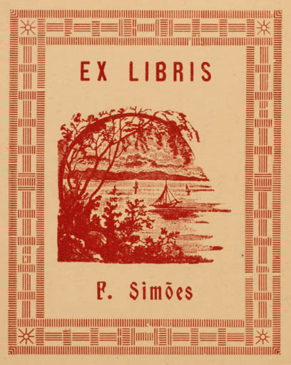 Exlibris by ? Unbekannt from Spain for P Simones - Maritime 