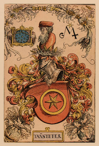 Exlibris by ? Unbekannt from Germany for ? Tannstetter - Heraldry 