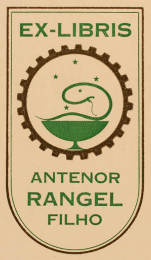 Exlibris by ? Unbekannt from Unknown for Antenor Filho Rangel - 