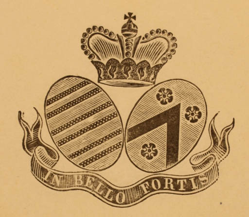 Exlibris by ? Unbekannt from Belgium for ? Unbekannt - Heraldry 