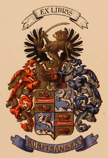 Exlibris by ? Unbekannt from Poland for ? Koritsanszky - Heraldry 