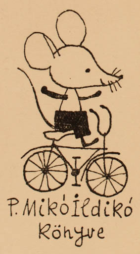 Exlibris by ? Unbekannt from Unknown for P. Miko Ildiko - Fauna 