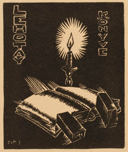 Exlibris by ? Unbekannt from Unknown for ? Lehotay - Book 