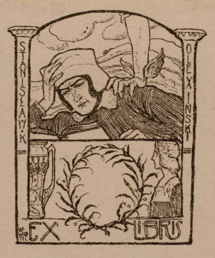 Exlibris by ? Unbekannt from Unknown for Stanislaw Olexinski - 