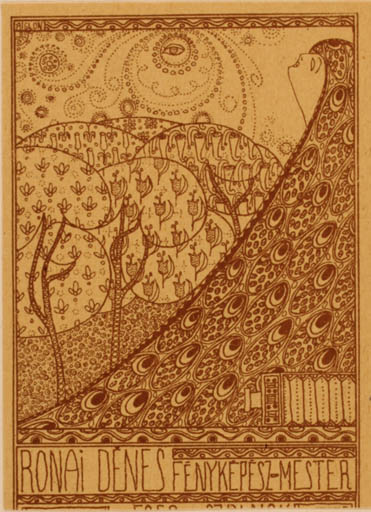 Exlibris by ? Unbekannt from Unknown for Denes Ronai - Jugend 