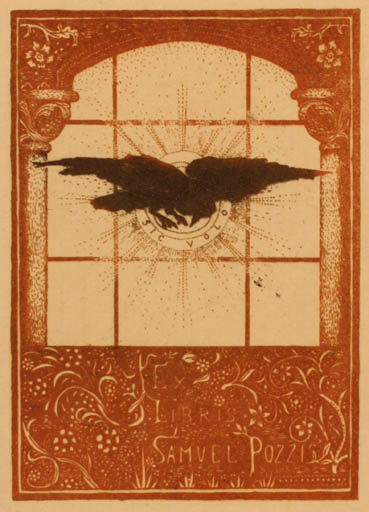 Exlibris by ? Unbekannt from Unknown for Samuel Pozzi - 