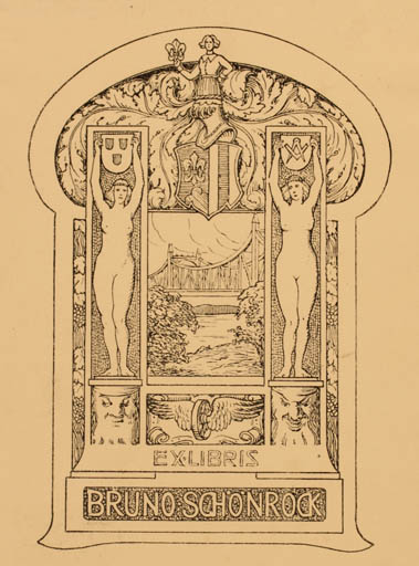 Exlibris by ? Unbekannt from Unknown for Bruno Schönrock - Jugend 